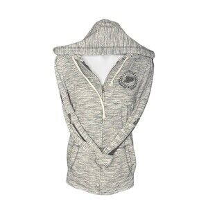 Victorias Secret Pink 5th and Ocean Purdue Hoodie Grey Full Zip Boilermakers XS
